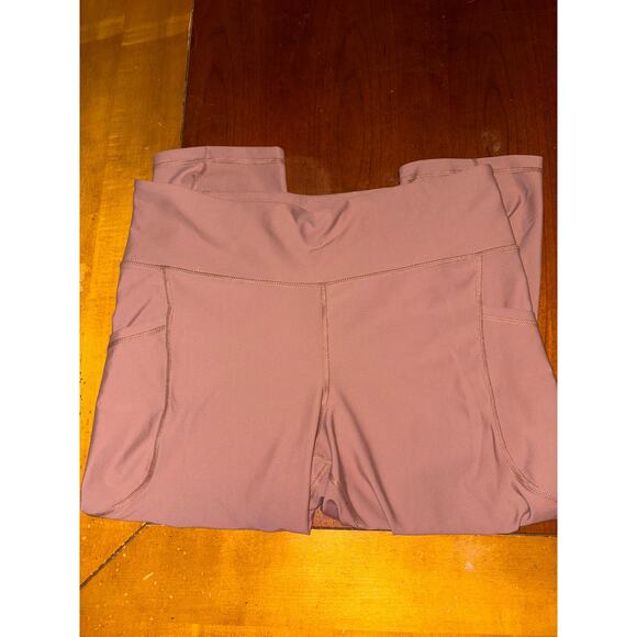High Waisted PowerSoft Crop Pocket Leggings XL - Picture 2 of 4
